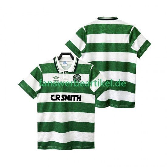 FC Retro 1989 Trikot Celtic Glasgow Herren Ausweich ausrüstung 1990 Kurzarm
