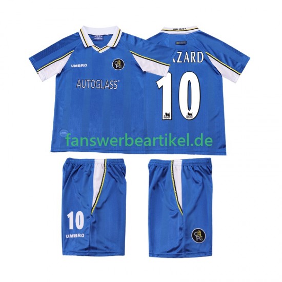 HAZARD 10 Retro 1997 Trikot Chelsea Kinder Heimausrüstung 1999 Kurzarm