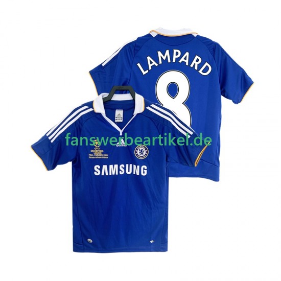 LAMPARD 8 Retro 2007 Trikot Chelsea Herren Heimausrüstung 2008 Kurzarm