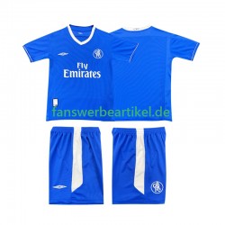 Retro 2003 2005 Trikot Chelsea Kinder Heimausrüstung Kurzarm