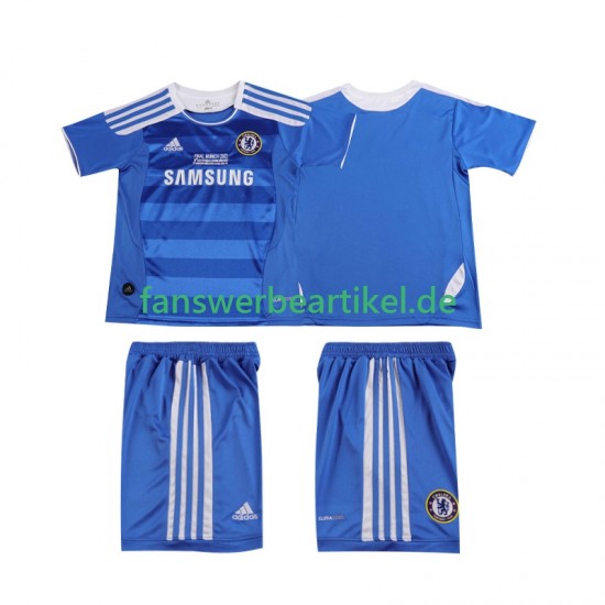 Retro 2012 Trikot Chelsea Kinder Heimausrüstung 2011 Kurzarm
