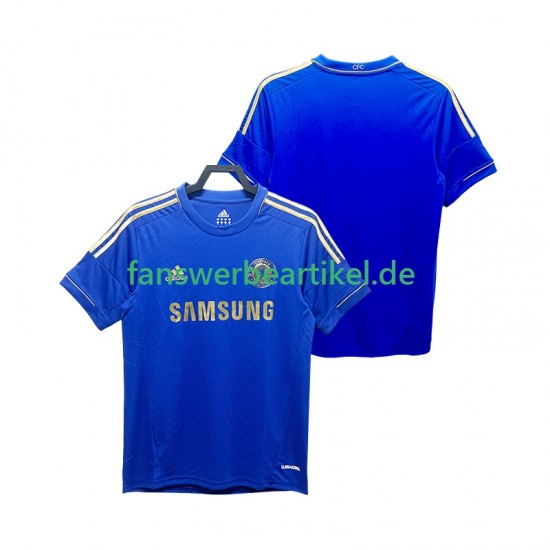 Retro 2012 2013 Trikot Chelsea Herren Heimausrüstung Kurzarm