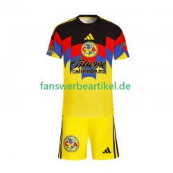 Trikot Club América Kinder Heimausrüstung 2025-2026 Kurzarm