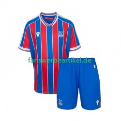 Trikot Crystal Palace Kinder Heimausrüstung 2025-2026 Kurzarm