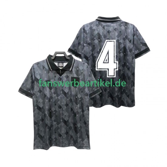 4 Retro Trikot England Herren Auswärtsausrüstung 1990 Kurzarm