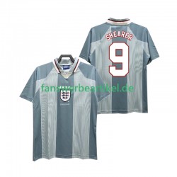 SHEARER 9 Retro 1996 Trikot England Herren Auswärtsausrüstung Kurzarm