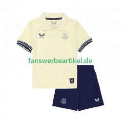 FC Trikot Everton Kinder Auswärtsausrüstung 2025-2026 Kurzarm