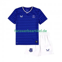 FC Trikot Everton Kinder Heimausrüstung 2025-2026 Kurzarm
