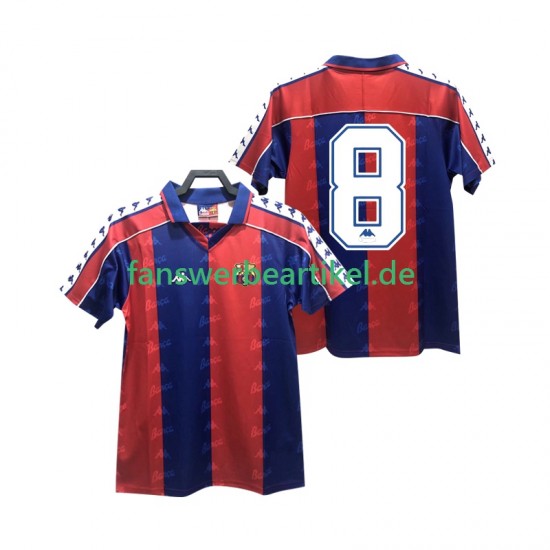 8 Retro 1992 1995 Trikot FC Barcelona Herren Heimausrüstung Kurzarm