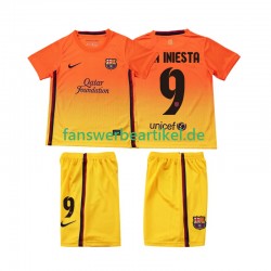 A INIESTA 9 Retro 2012 2013 Trikot FC Barcelona Kinder Auswärtsausrüstung Kurzarm