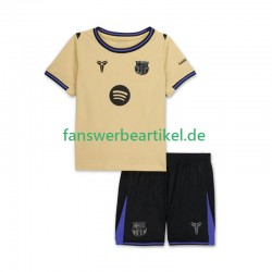 Trikot FC Barcelona Kinder Auswärtsausrüstung 2025-2026 Kurzarm