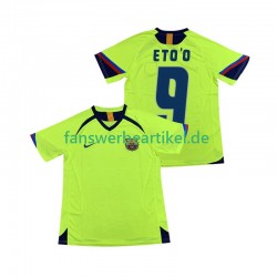ETOO 9 Retro 2005 Trikot FC Barcelona Herren Auswärtsausrüstung 2006 Kurzarm