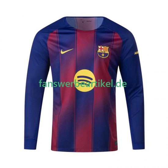 Trikot FC Barcelona Herren Heimausrüstung 2025-2026 Langarm