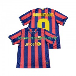 Ibrahimovic 9 Retro 2009 Trikot FC Barcelona Herren Heimausrüstung 2010 Kurzarm