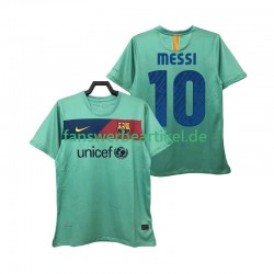 Lionel Messi 10 Retro Trikot FC Barcelona Herren Auswärtsausrüstung 2011 2010 Kurzarm