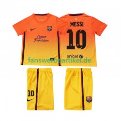 Lionel Messi 10 Retro 2012 2013 Trikot FC Barcelona Kinder Auswärtsausrüstung Kurzarm