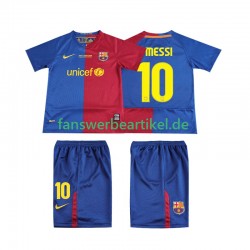 Lionel Messi 10 Retro Champions League 2009 Trikot FC Barcelona Kinder Heimausrüstung 2008 Kurzarm