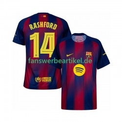 Marcus Rashford 14 Champions League Trikot FC Barcelona Herren Heimausrüstung 2025-2026 Kurzarm