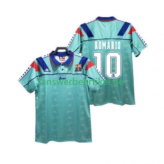 ROMARIO 10 Retro 1992 1995 Trikot FC Barcelona Herren Auswärtsausrüstung Kurzarm