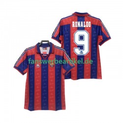 RONALDO 9 Retro 1996 1997 Trikot FC Barcelona Herren Heimausrüstung Kurzarm