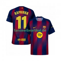 Raphinha 11 Champions League Trikot FC Barcelona Herren Heimausrüstung 2025-2026 Kurzarm