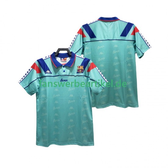 Retro 1992 1995 Trikot FC Barcelona Herren Auswärtsausrüstung Kurzarm