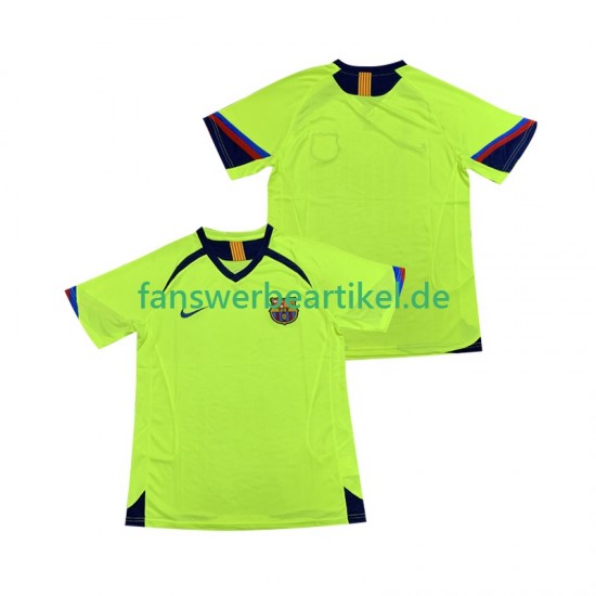 Retro 2005 Trikot FC Barcelona Herren Auswärtsausrüstung 2006 Kurzarm