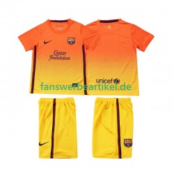 Retro 2012 2013 Trikot FC Barcelona Kinder Auswärtsausrüstung Kurzarm