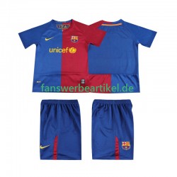 Retro 2009 Trikot FC Barcelona Kinder Heimausrüstung 2008 Kurzarm