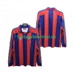 Retro 1996 1997 Trikot FC Barcelona Herren Heimausrüstung Langarm