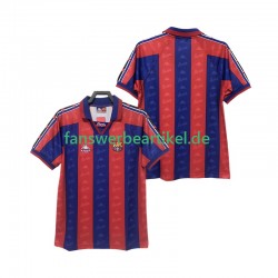 Retro 1996 1997 Trikot FC Barcelona Herren Heimausrüstung Kurzarm
