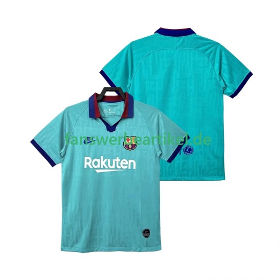 Retro 2019 2020 Trikot FC Barcelona Herren Ausweich ausrüstung Kurzarm