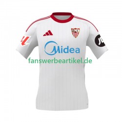 Trikot FC Sevilla Herren Heimausrüstung 2025-2026 Kurzarm