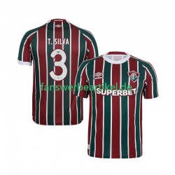 Thiago Silva 3 Trikot Fluminense Herren Heimausrüstung 2025-2026 Kurzarm