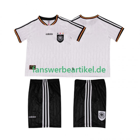 Retro 1996 Trikot Deutschland Kinder Heimausrüstung Kurzarm