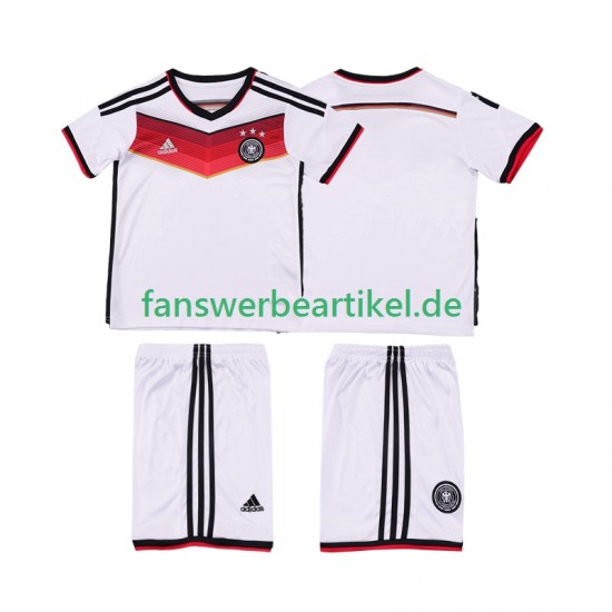 Retro 2014 Trikot Deutschland Kinder Heimausrüstung Kurzarm