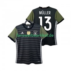 MULLER 13 Retro 2016 Trikot Deutschland Herren Auswärtsausrüstung Kurzarm