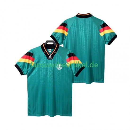 Retro 1992 Trikot Deutschland Herren Auswärtsausrüstung Kurzarm
