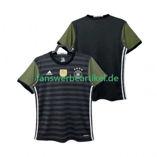 Retro 2016 Trikot Deutschland Herren Auswärtsausrüstung Kurzarm