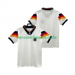 Retro 1992 Trikot Deutschland Herren Heimausrüstung Kurzarm
