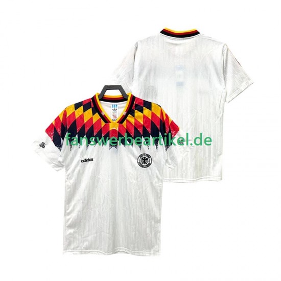 Retro Trikot Deutschland Herren Heimausrüstung 1994 Kurzarm