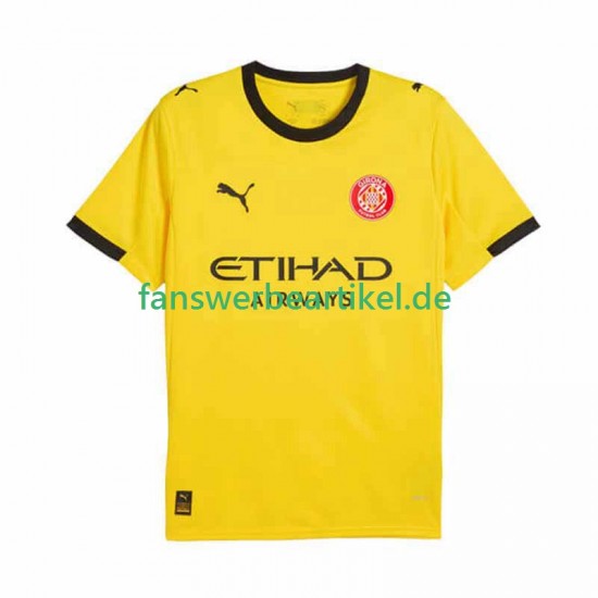 Girona Trikot Herren Auswärtsausrüstung 2025-2026 Kurzarm