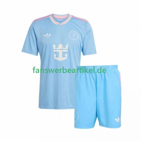 Trikot Inter Miami Kinder Ausweich ausrüstung 2025-2026 Kurzarm