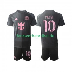 Lionel Messi 10 Trikot Inter Miami Kinder Auswärtsausrüstung 2025 Kurzarm