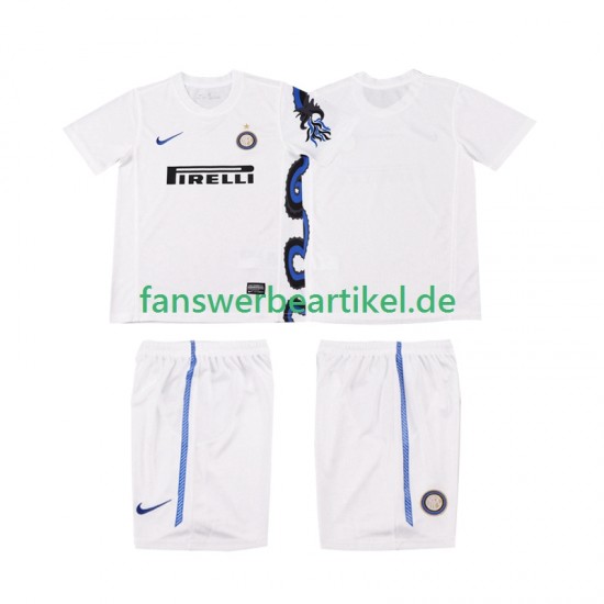 Retro Trikot Inter Mailand Kinder Auswärtsausrüstung 2011 2010 Kurzarm