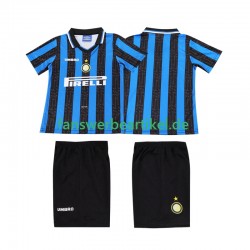 Retro 1997 1998 Trikot Inter Mailand Kinder Heimausrüstung Kurzarm