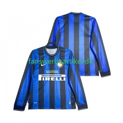 Retro 2009 Trikot Inter Mailand Herren Heimausrüstung 2010 Langarm