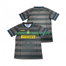 Retro 1997 1998 Trikot Inter Mailand Herren Ausweich ausrüstung Kurzarm