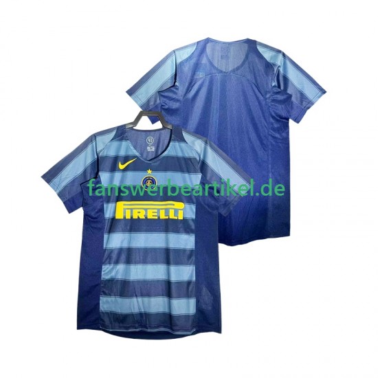 Retro 2005 Trikot Inter Mailand Herren Ausweich ausrüstung 2004 Kurzarm