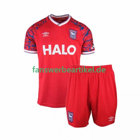 Ipswich Town Trikot Kinder Auswärtsausrüstung 2025-2026 Kurzarm
